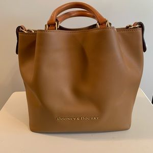 Dooney & Bourke Small City Barlow Satchel 'Apricot' Soft Leather